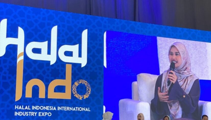 Menginspirasi di Halal Indonesia International Industry Expo, Dian Widayanti Jadi Narasumber Talk Show
