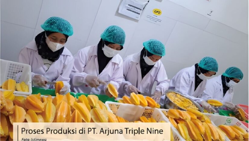 Proses Produksi di PT. Arjuna Triple Nine