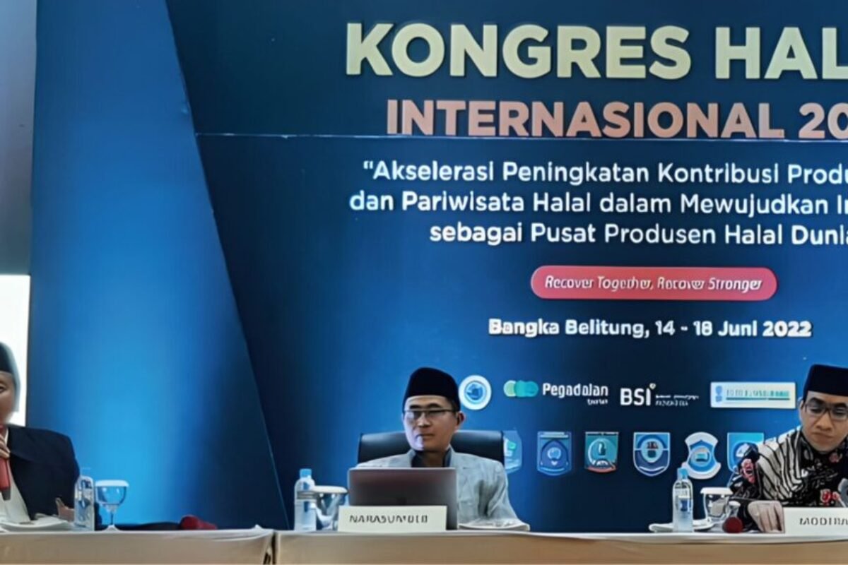 Aminuddin Yakub dalam Kongres Halal Internasional 2022