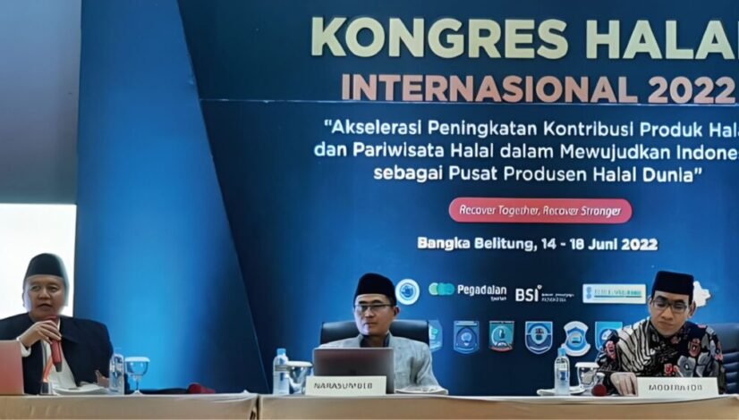 Aminuddin Yakub dalam Kongres Halal Internasional 2022