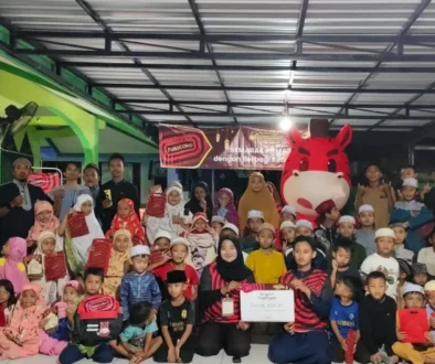 Pelopor Es Krim Cokelat Halal, Rasa Nasional halocoko Mengadakan Acara Berbagi Kebahagiaan saat Ramadan