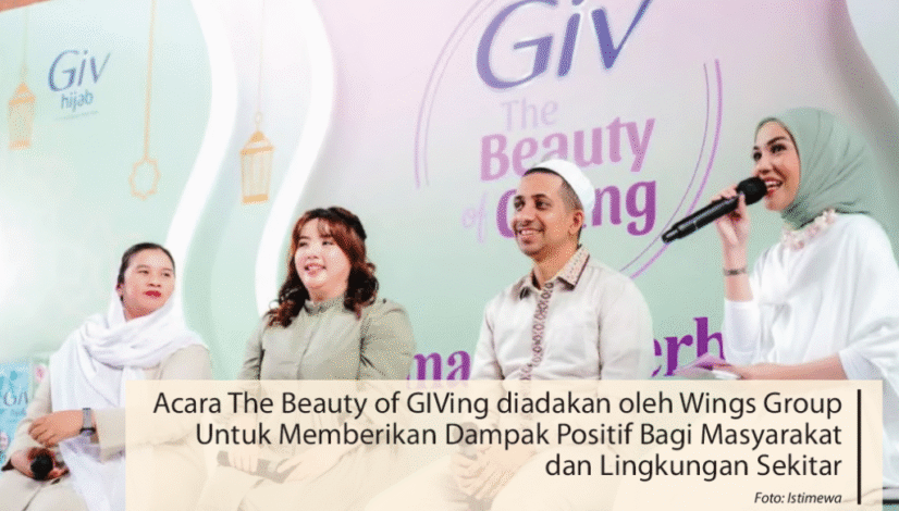 Acara The Beauty of GIVing diadakan oleh Wings Group