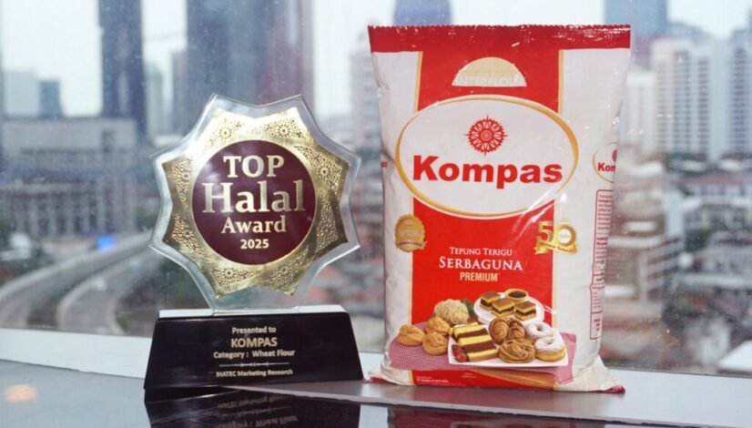 Tepung Terigu Kompas Raih Top Halal Award 2025
