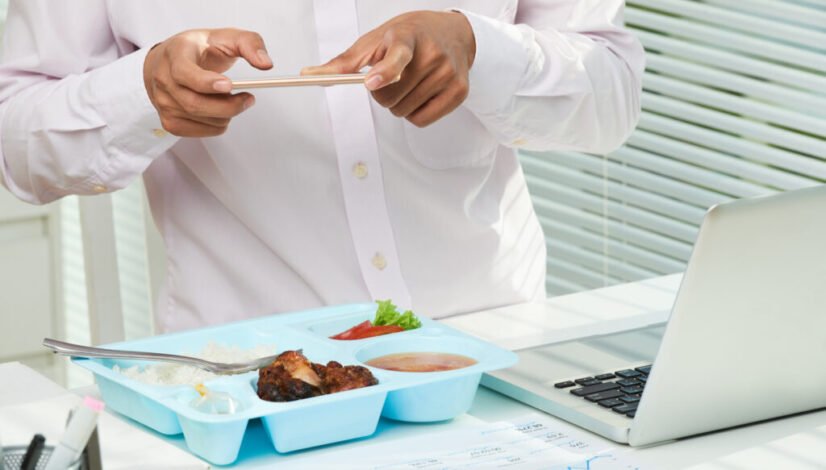 Taking Picture of Appetizing Lunch