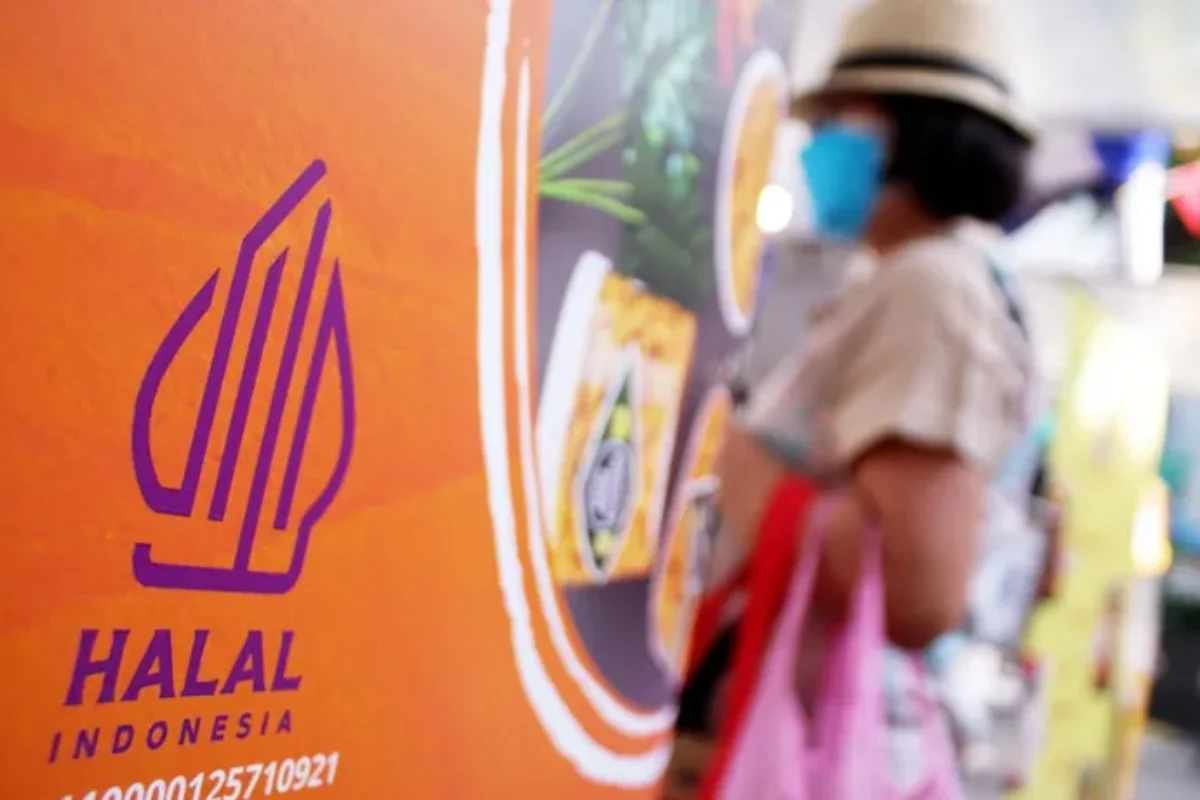 Psikologi warna ungu logo halal